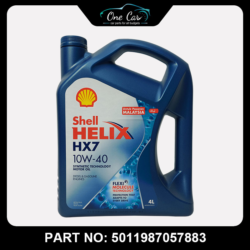 Shell Helix HX7 10W-40 Engine Oil (4L)